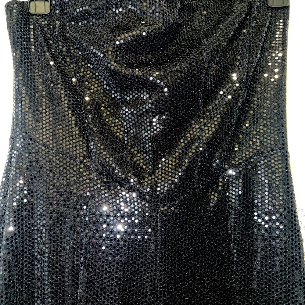 UO Spotlight Sequin Corset Jumpsuit